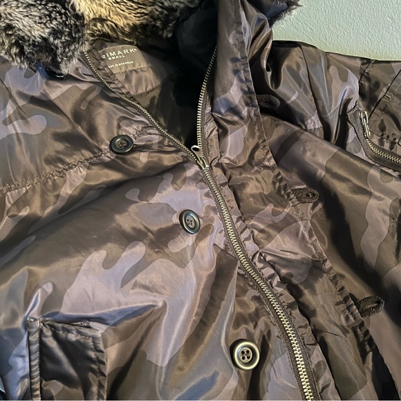 Primark Faux Fur Camouflage Jacket - Picture 8 of 10
